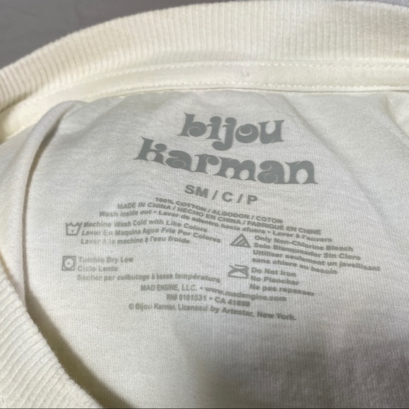 Bijou Karman Terrazo Short Sleeve Tee size S - Picture 4 of 5